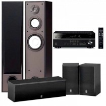 Yamaha Kino SYSTEM 7390 (RX-V385 + NS-7390 + NS-P51) Black